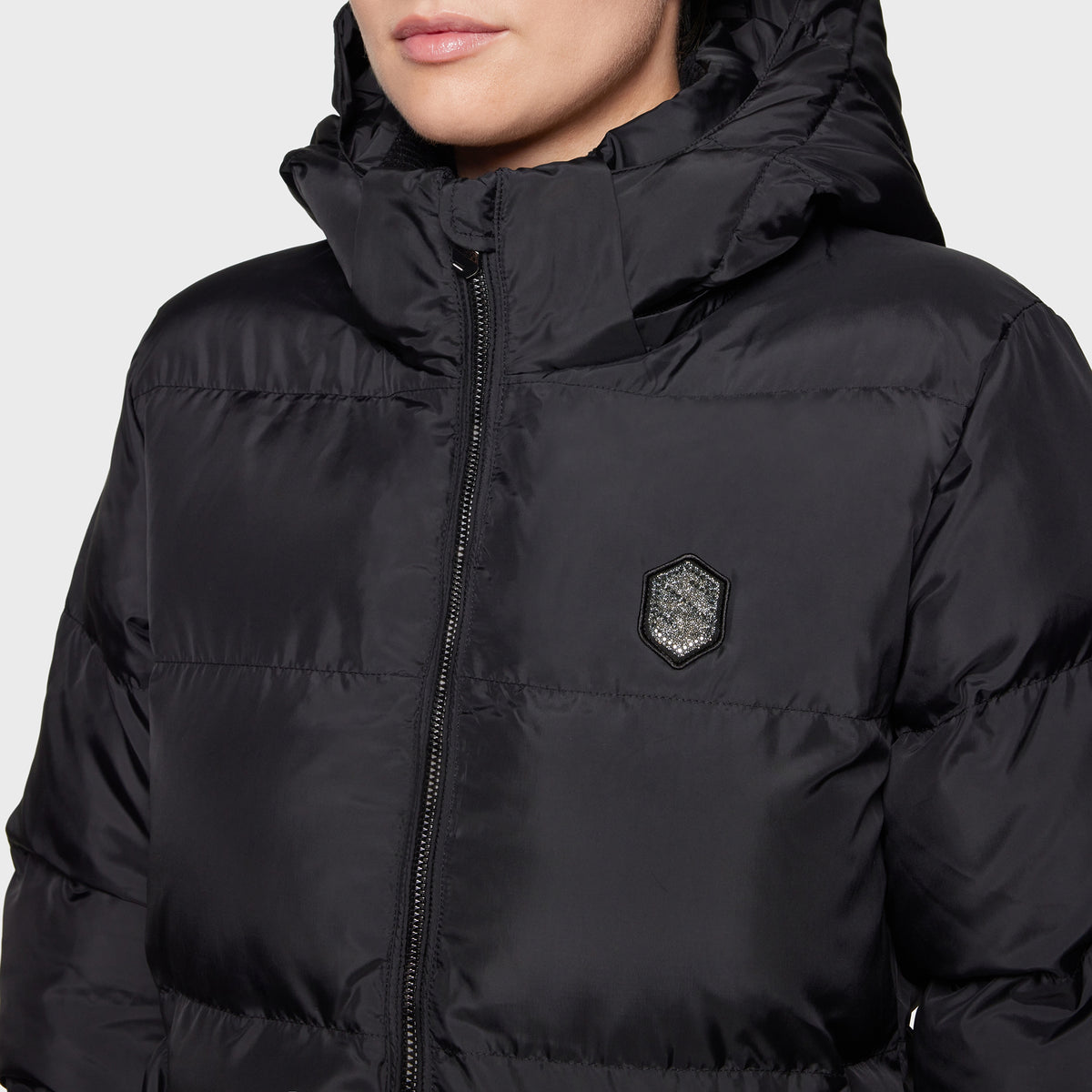 Samshield Sierra Long Quilted Puffer Coat - Black FW25