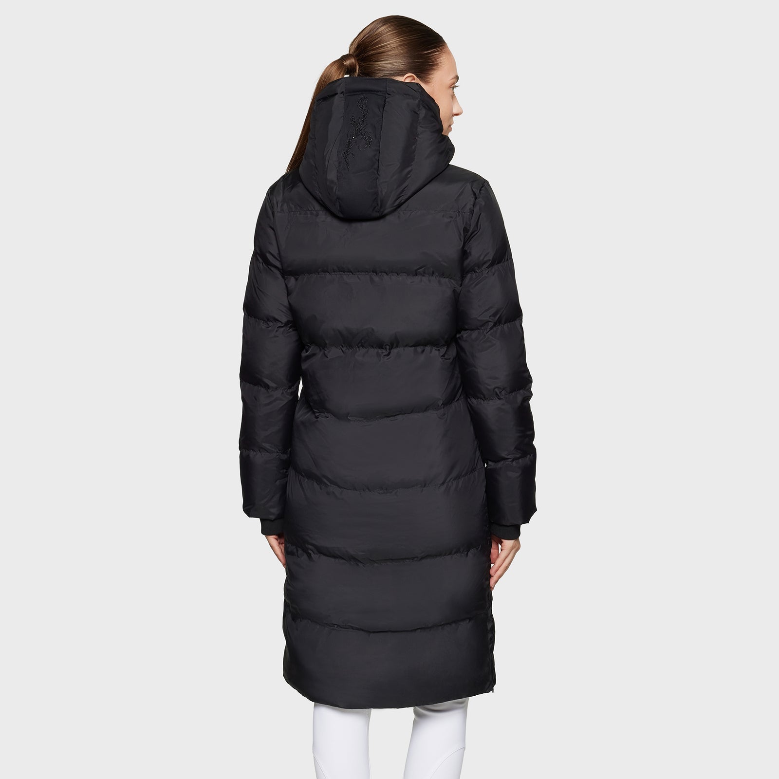 Samshield Sierra Long Quilted Puffer Coat - Black FW25