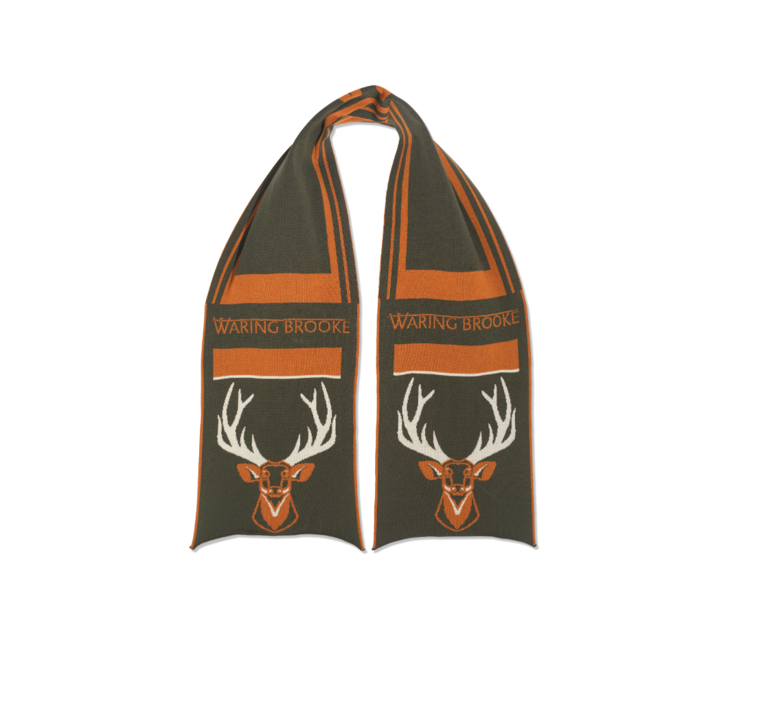 Waring Brooke Majestic Stag Scarf
