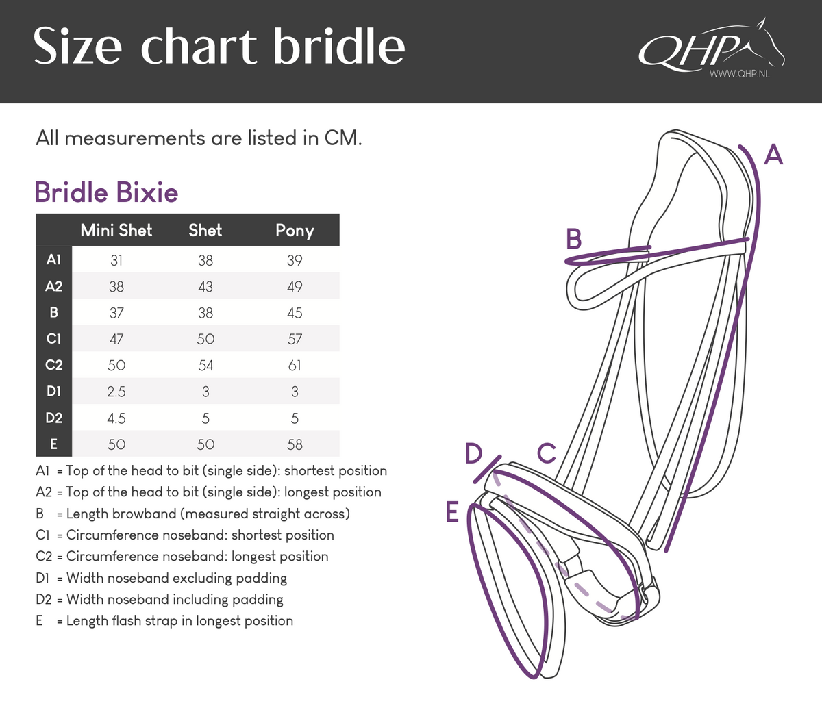 Bixie Mini Pony Bridle