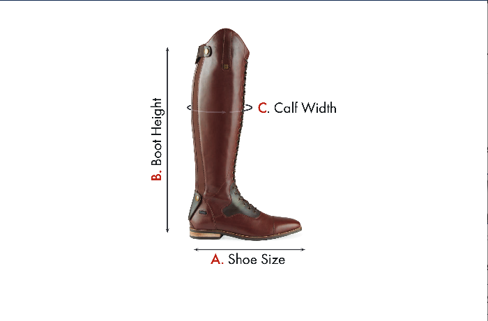 Premier Equine Maurizia Ladies Lace Front Tall Leather Riding Boot