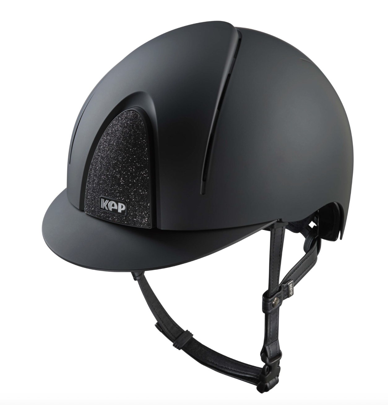 KEP Smart Nova Matt Black with Black Star Grill Standard Peak with Black Harness