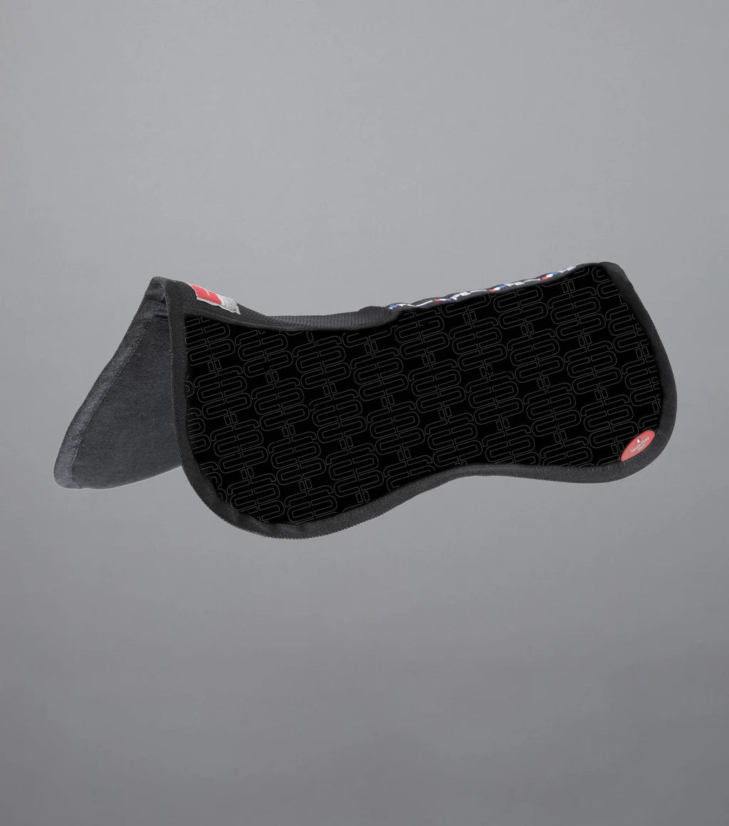 Premier Equine Shock Absorber Half Pad - Black