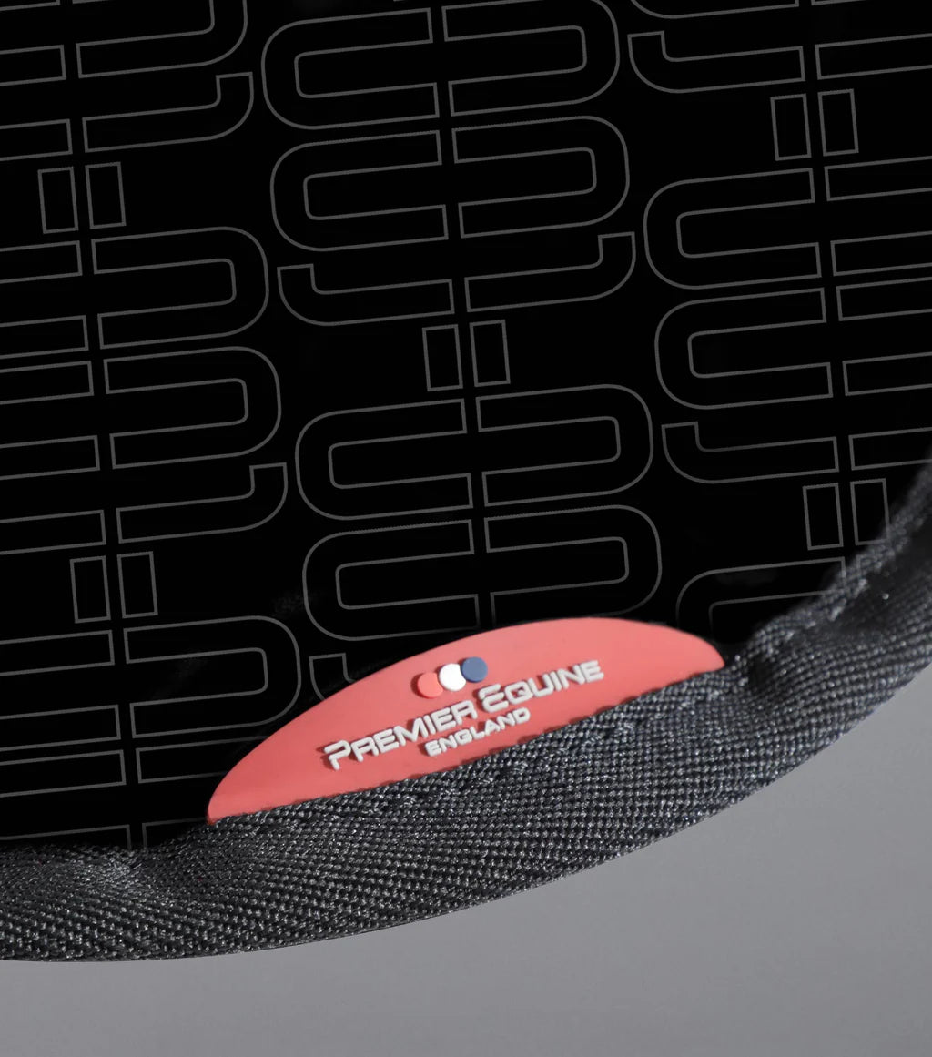Premier Equine Shock Absorber Half Pad - Black