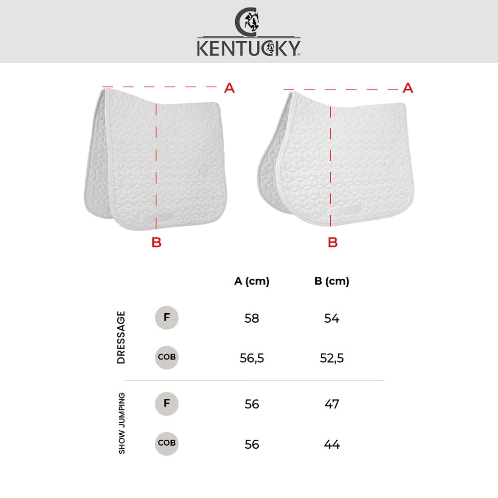 Kentucky Saddle Pad Diamond Rope Jumping