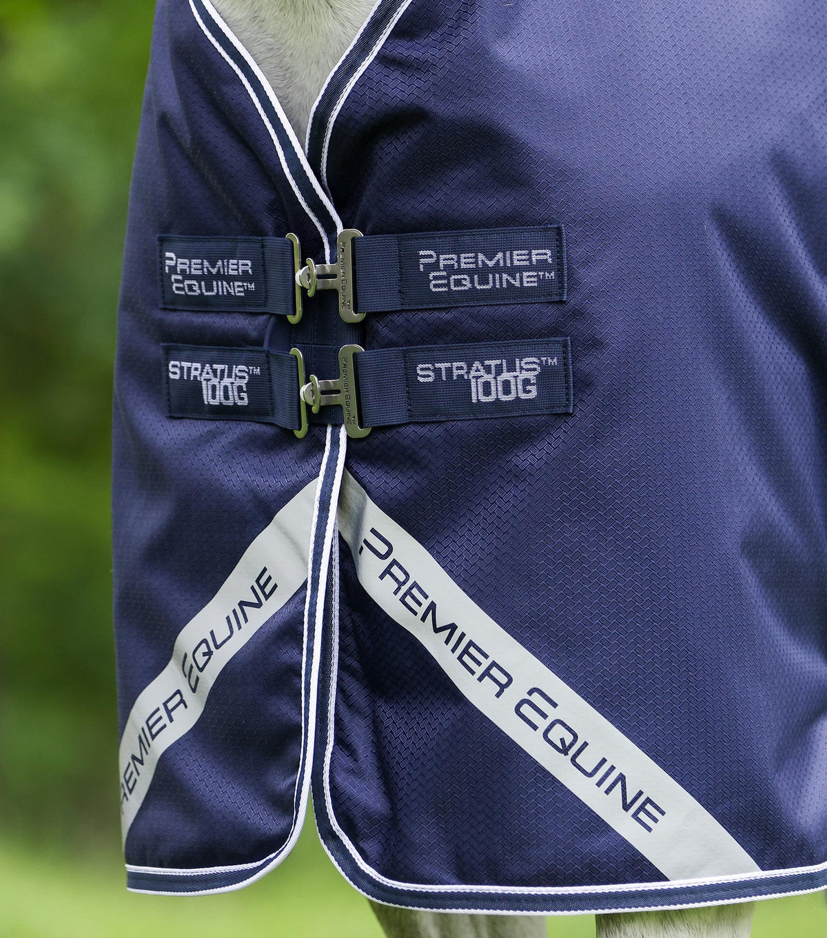 Premier Equine Stratus 600D Series 100g Turnout Rug with Classic Neck Cover