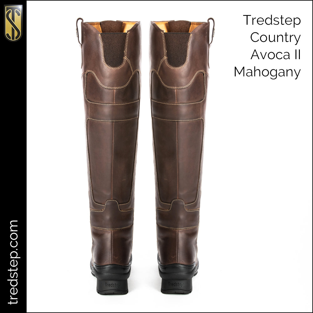 Tredstep Avoca II Front Lace Tall Country Boots
