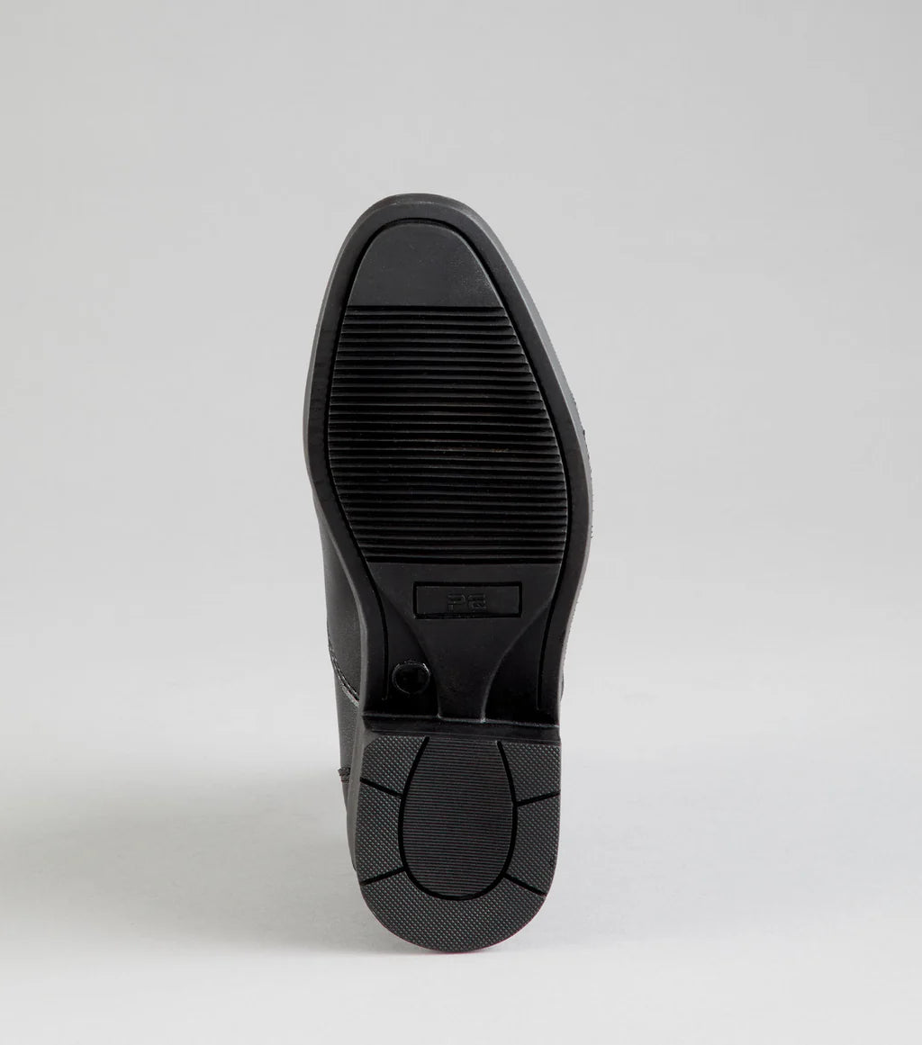 Premier Equine Junior Volens Synthetic Paddock Boot - Black