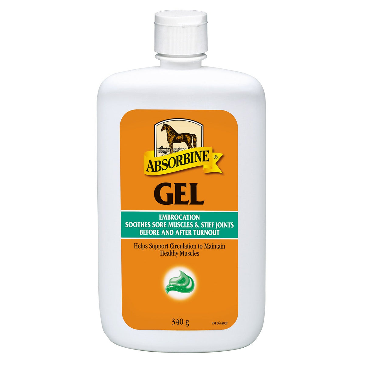 Absorbine Liniment Gel Embrocation - 340g - Nags Essentials