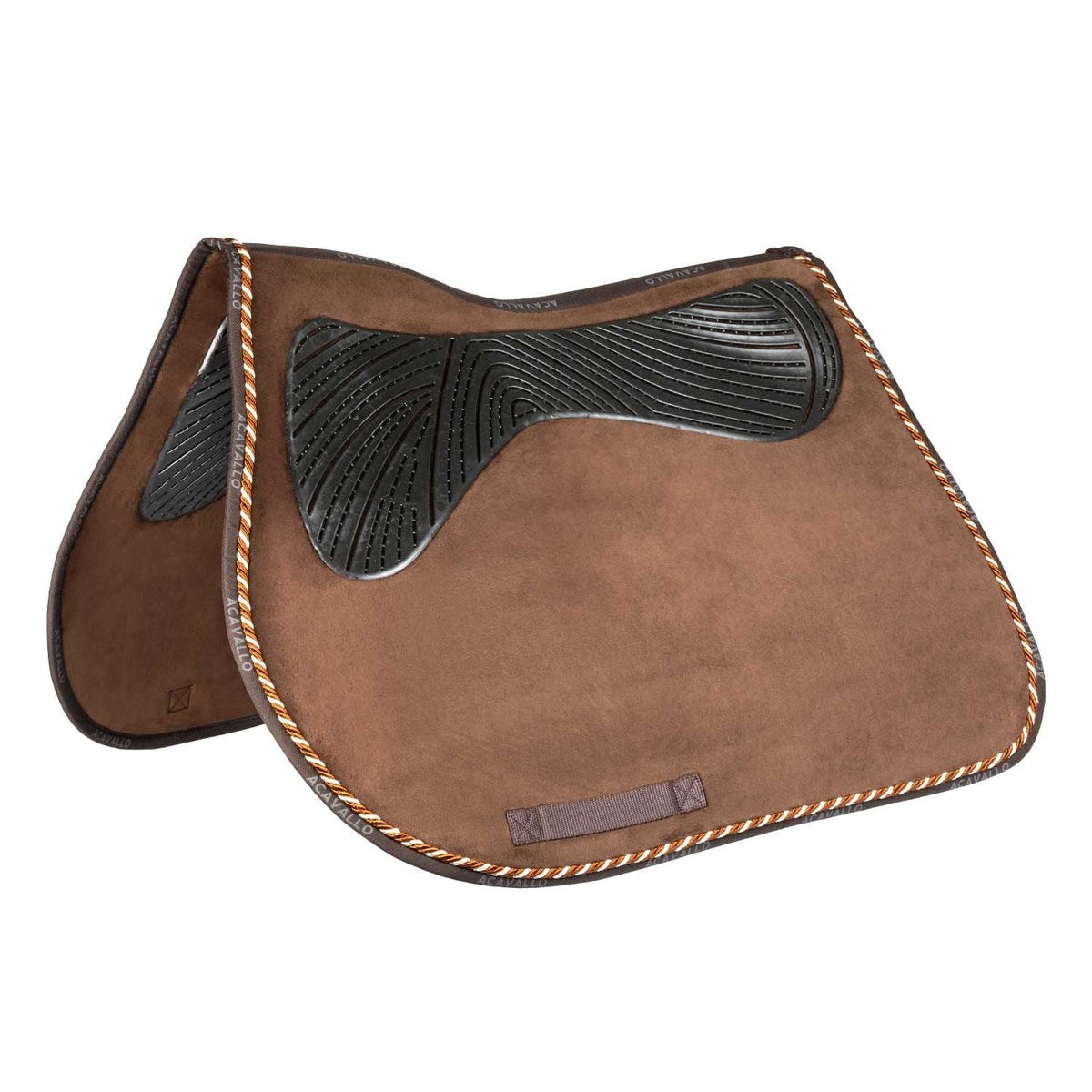 ACAVALLO JUMPING GEL SADDLE PAD CLASSIC TWIN SIDED MODEL WITH CORD - Nags Essentials