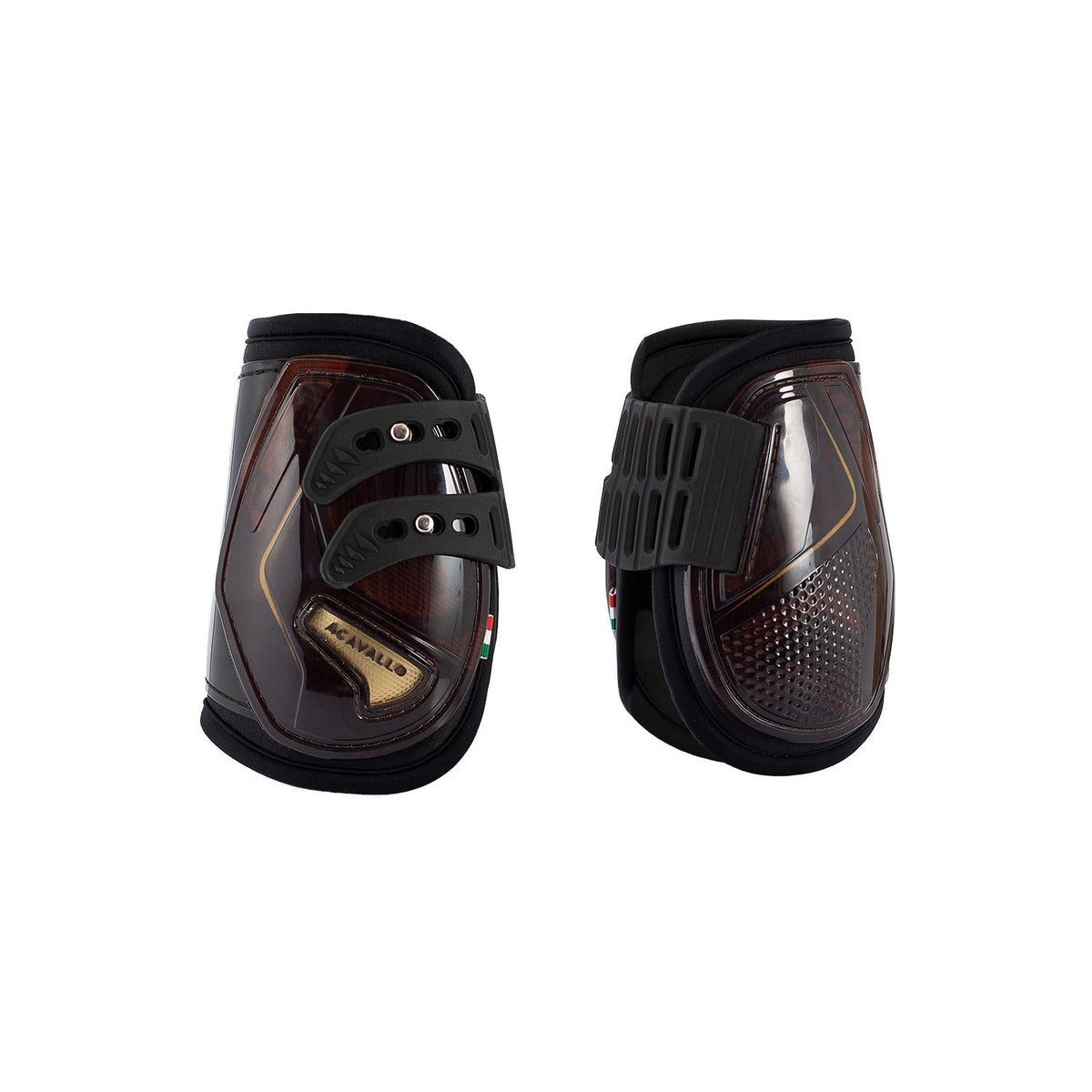 Acavallo Opera Fetlock Boots Elastic and Button Fastening - Nags Essentials