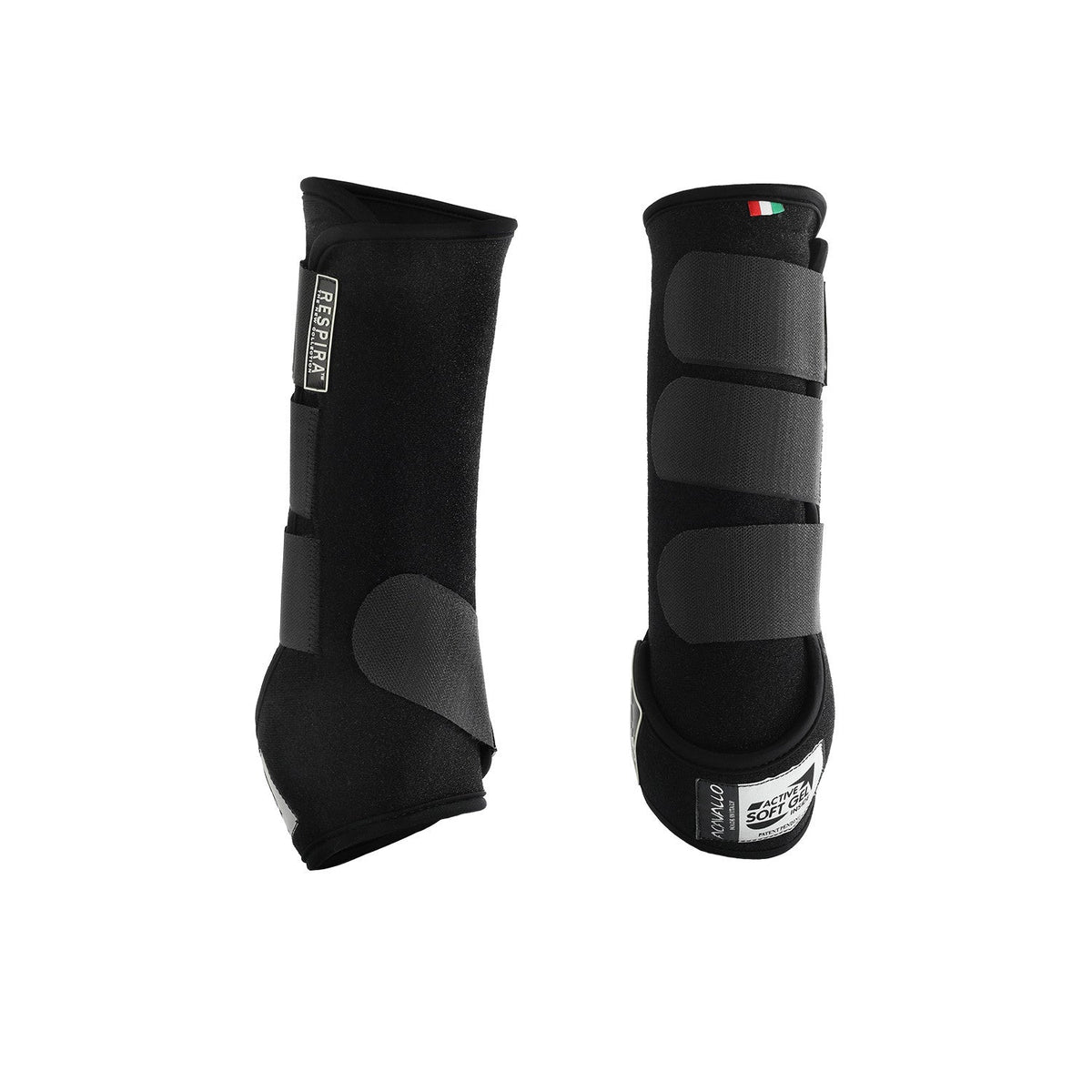 Acavallo RESPIRA Newprene Back Boots Gel Lined - Nags Essentials