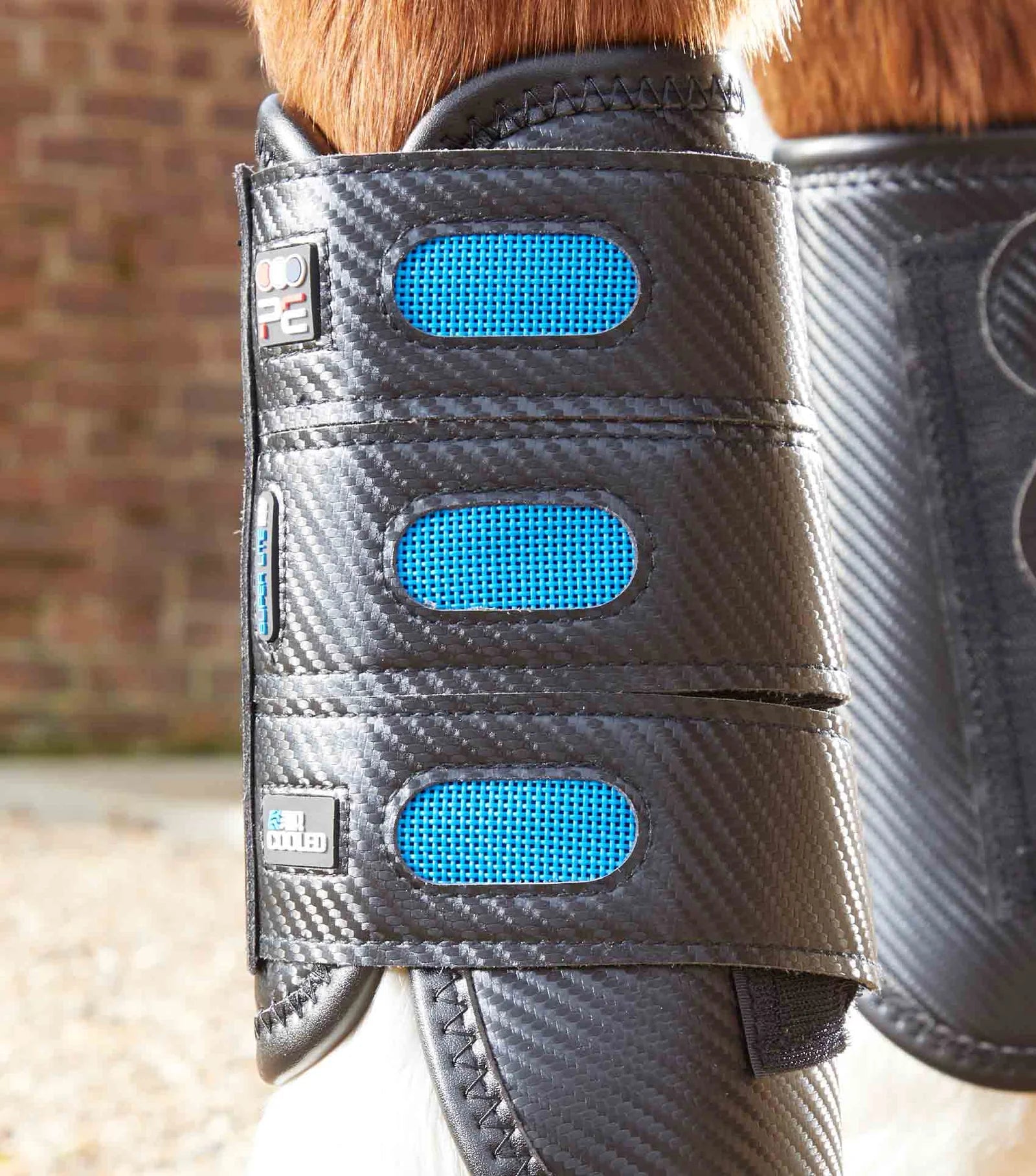 Premier Equine Air Cooled Super Lite Carbon Tech Eventing/Racing Boots - Front