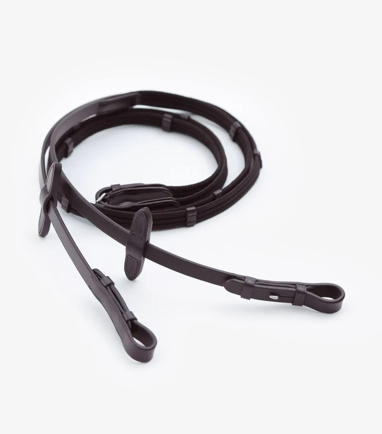 Premier Equine Altare Web Grip Reins