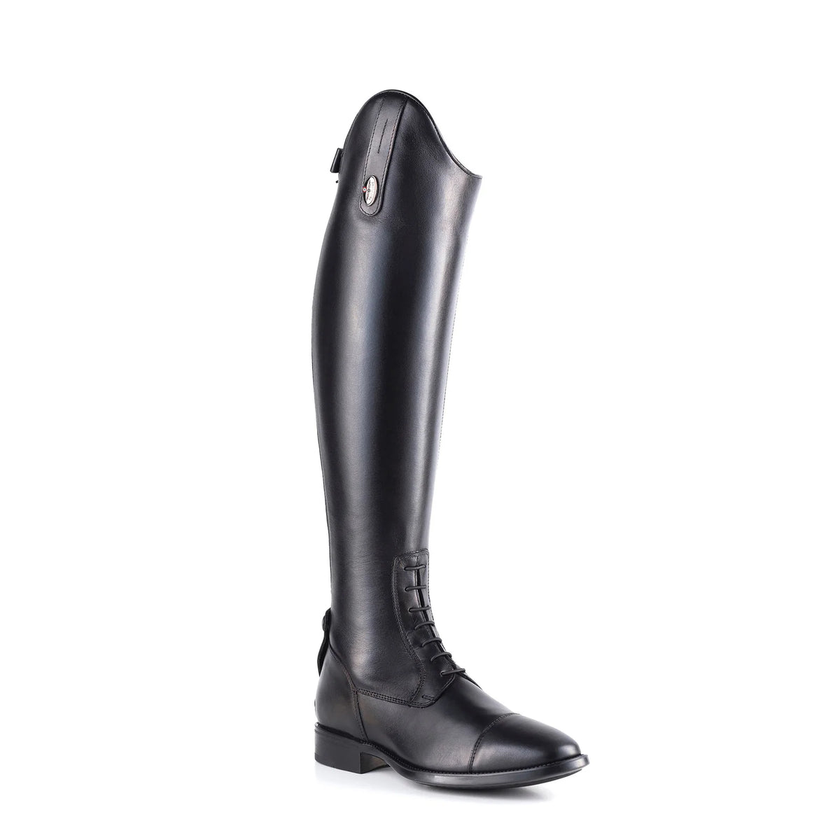 DeNiro Amabile Black Smooth Leather Field Riding Boots - Short (C)