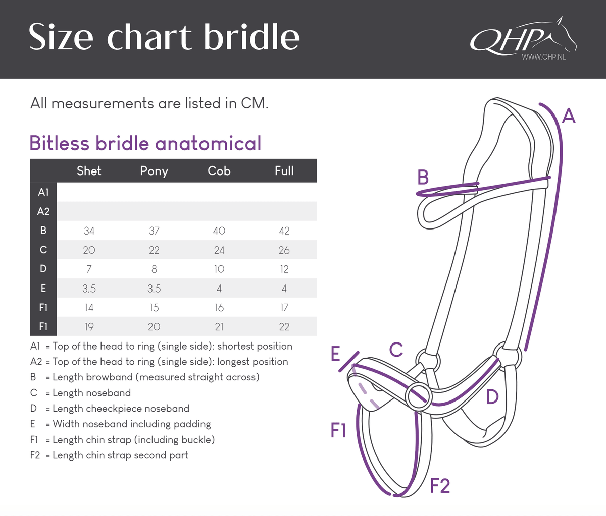 Anatomical Bitless Bridle - Nags Essentials
