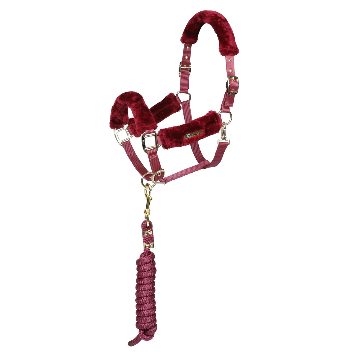 ARMA Faux Fur Headcollar & Lead Rope - Nags Essentials