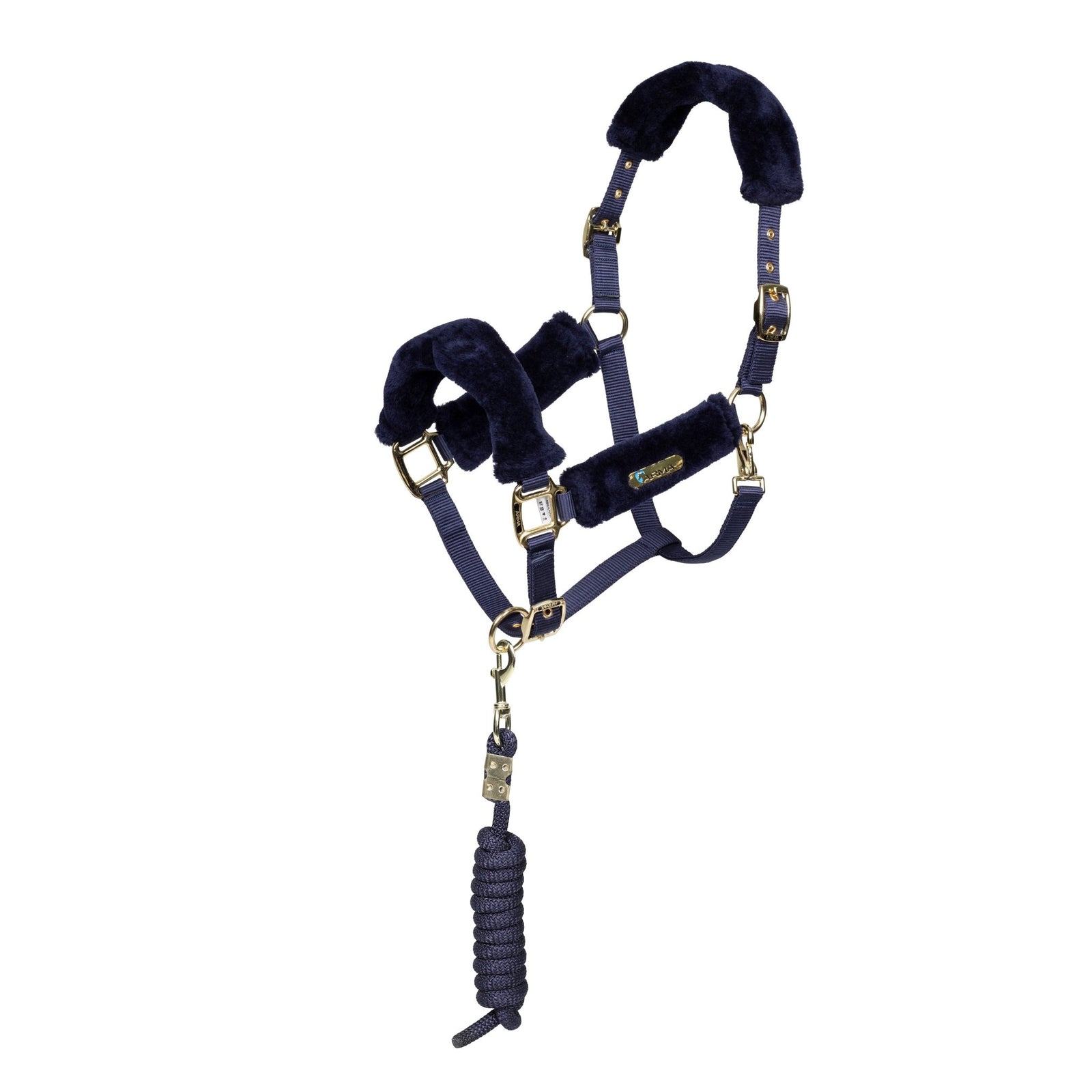 ARMA Faux Fur Headcollar & Lead Rope - Nags Essentials