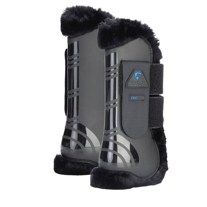 ARMA NX - JMP SupaFleece Tendon Boots - Black - Nags Essentials