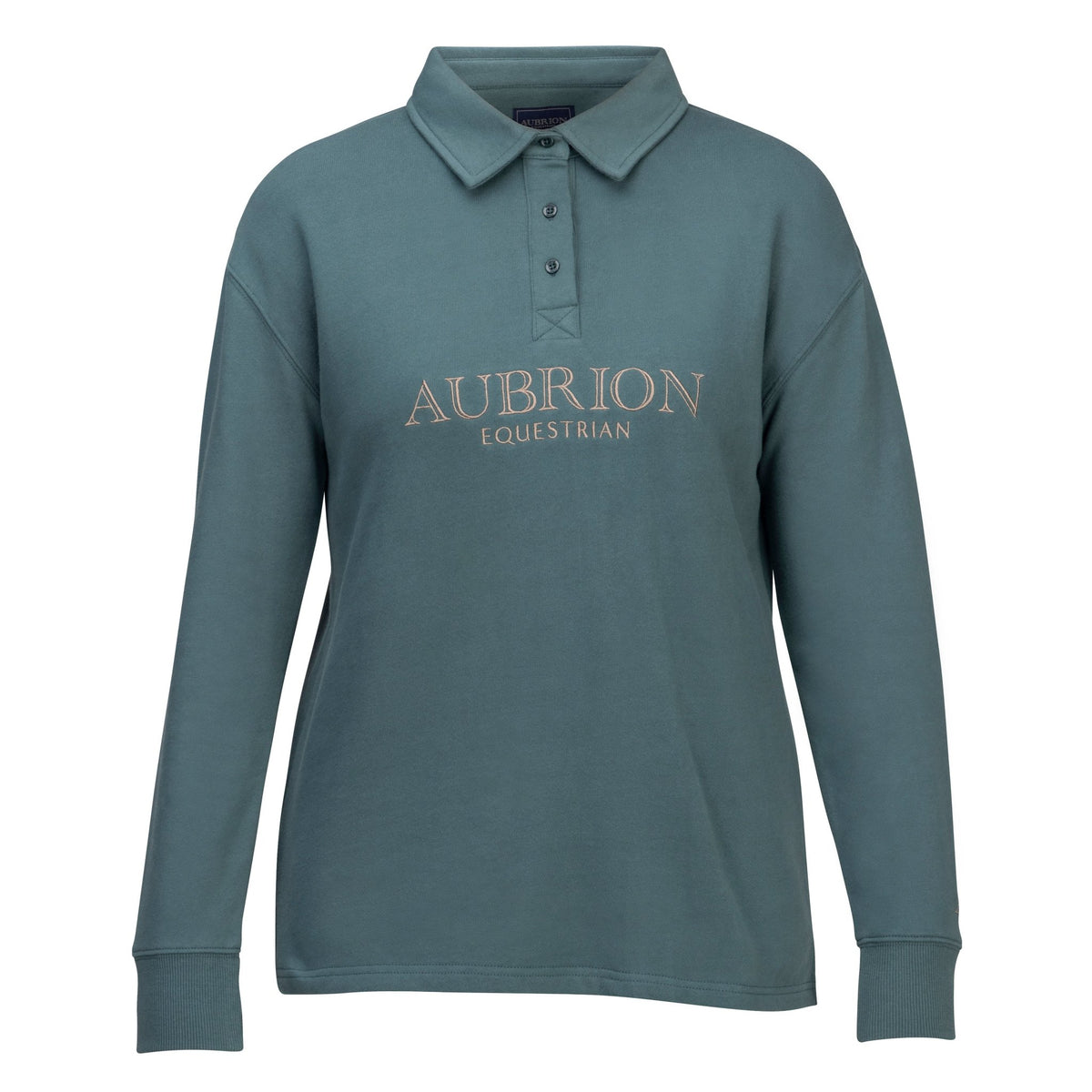 Aubrion Equestrian Button Sweatshirt - Nags Essentials