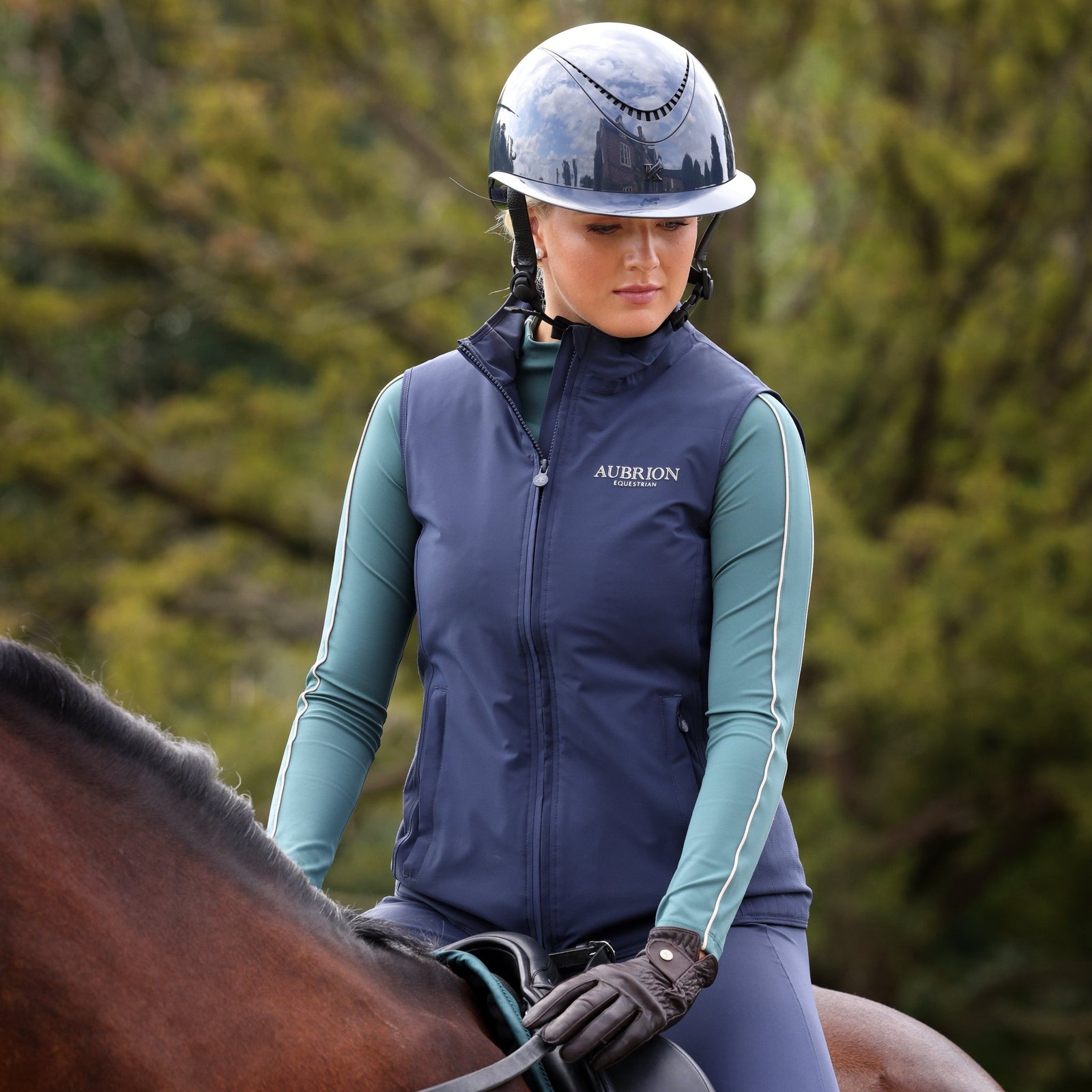 Aubrion Equestrian Gilet - Midnight - Nags Essentials