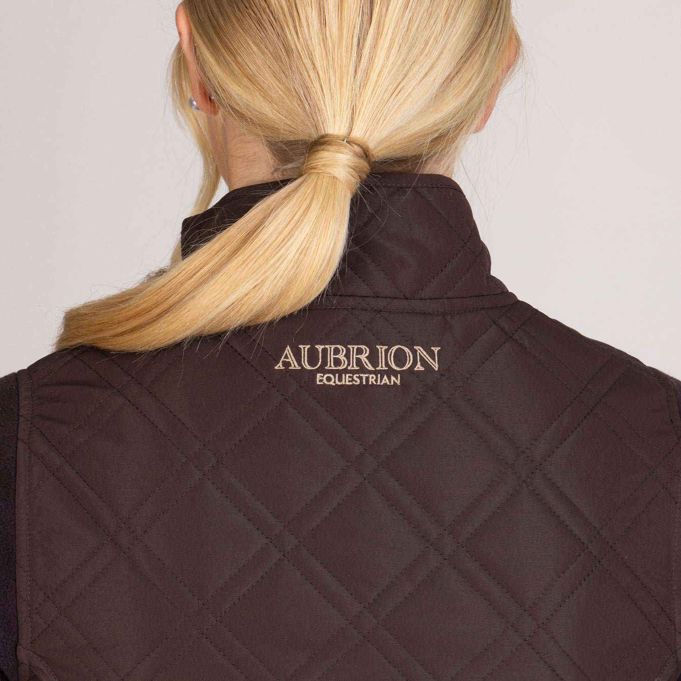 Aubrion Equestrian Hybrid Jacket - Espresso - Nags Essentials
