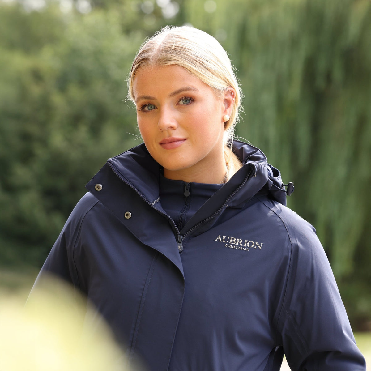 Aubrion Equestrian Lightweight Coat - Midnight - Nags Essentials