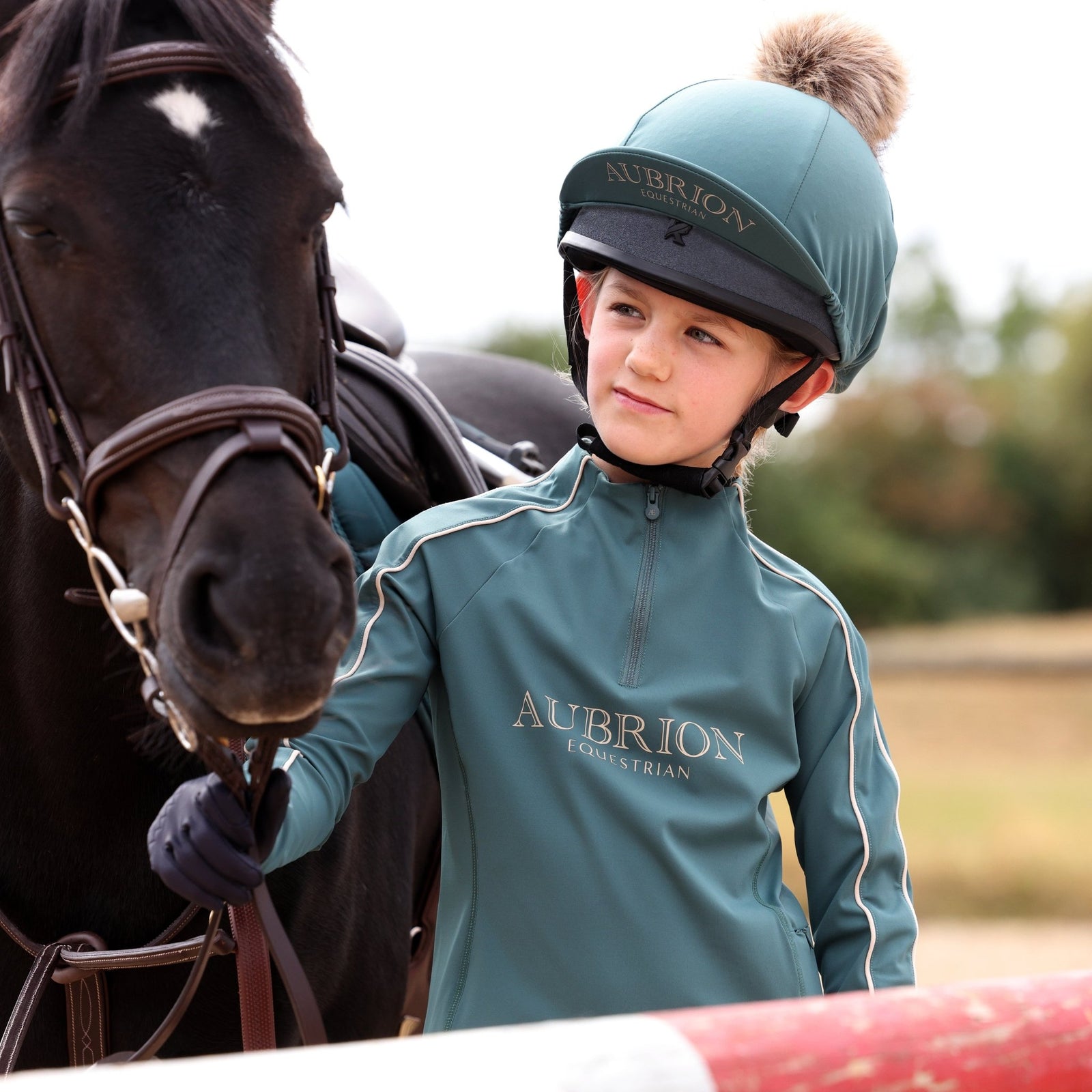 Aubrion Equestrian Long Sleeve Base Layer - Young Rider - Nags Essentials