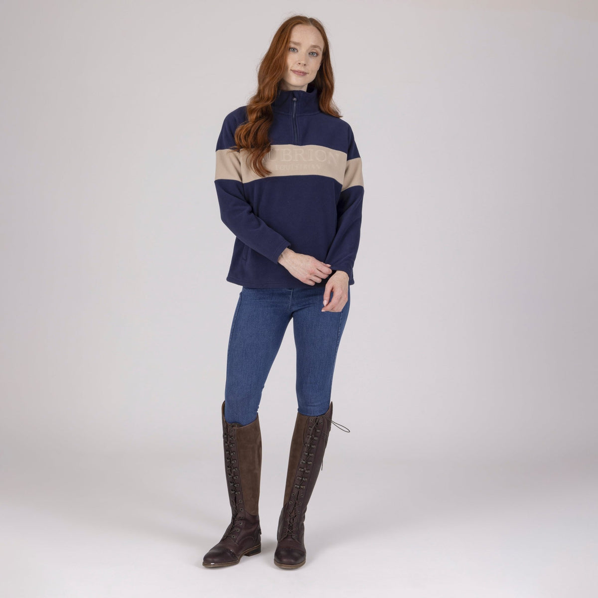 Aubrion Equestrian Quarter Zip Fleece - Nags Essentials