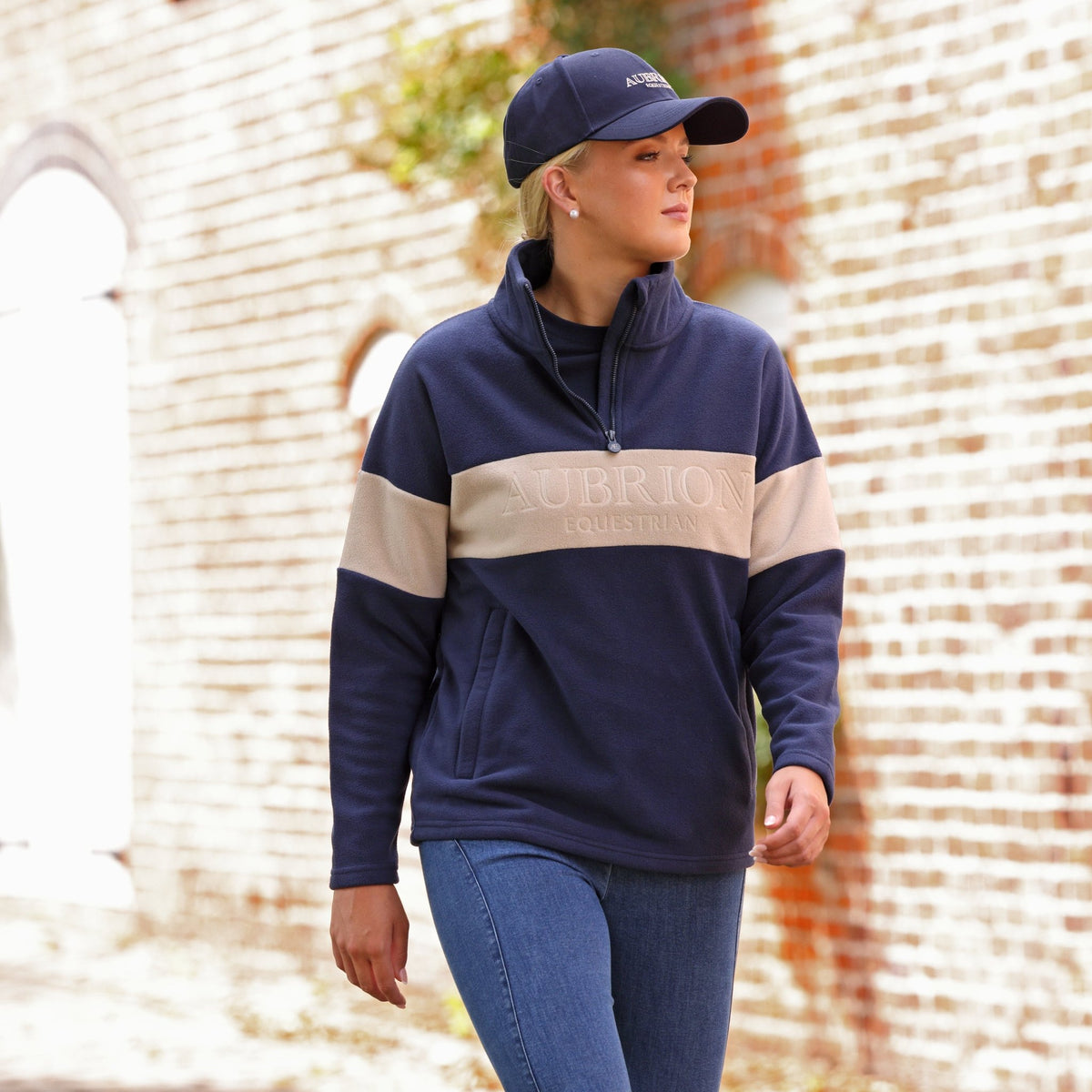 Aubrion Equestrian Quarter Zip Fleece - Nags Essentials