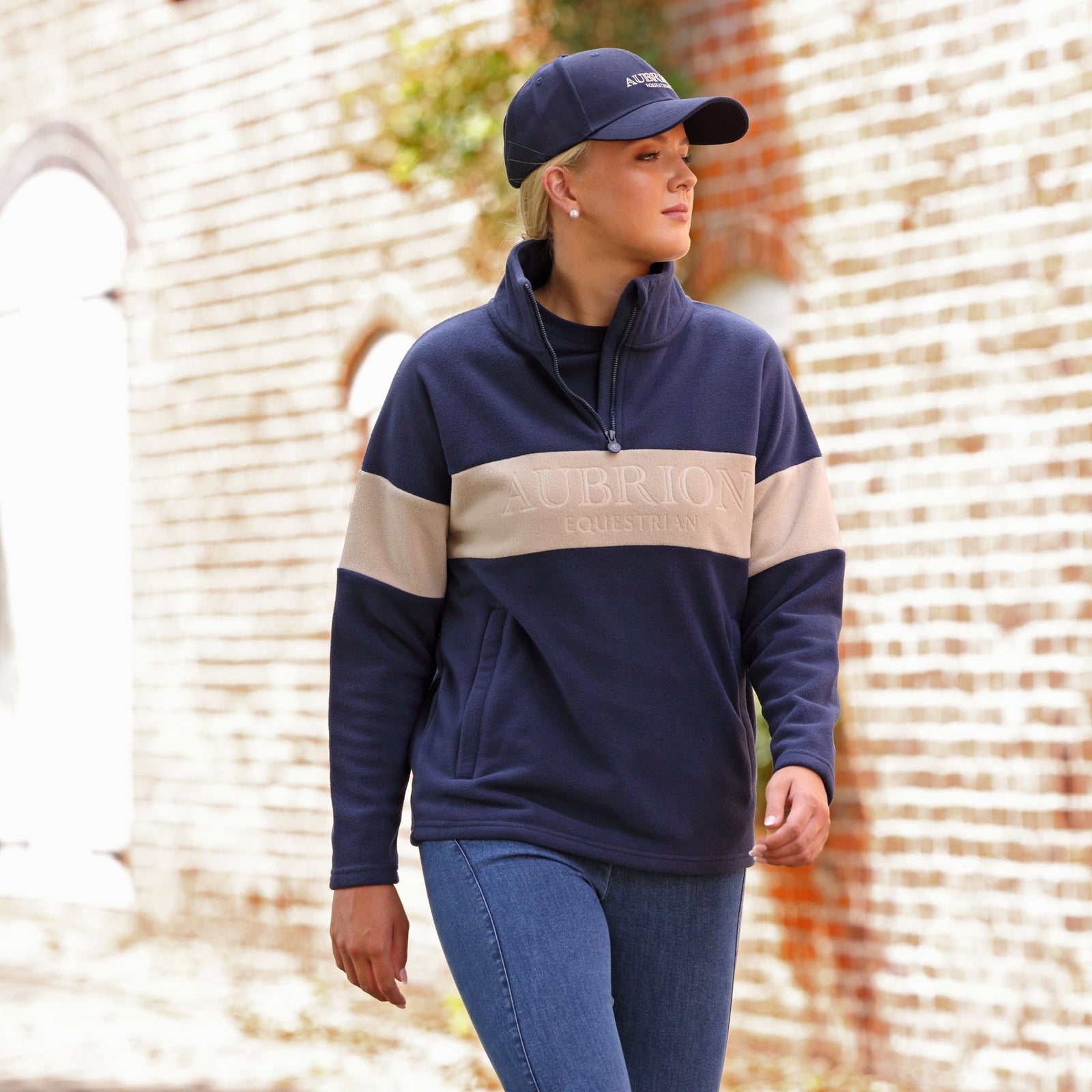 Aubrion Equestrian Quarter Zip Fleece - Nags Essentials