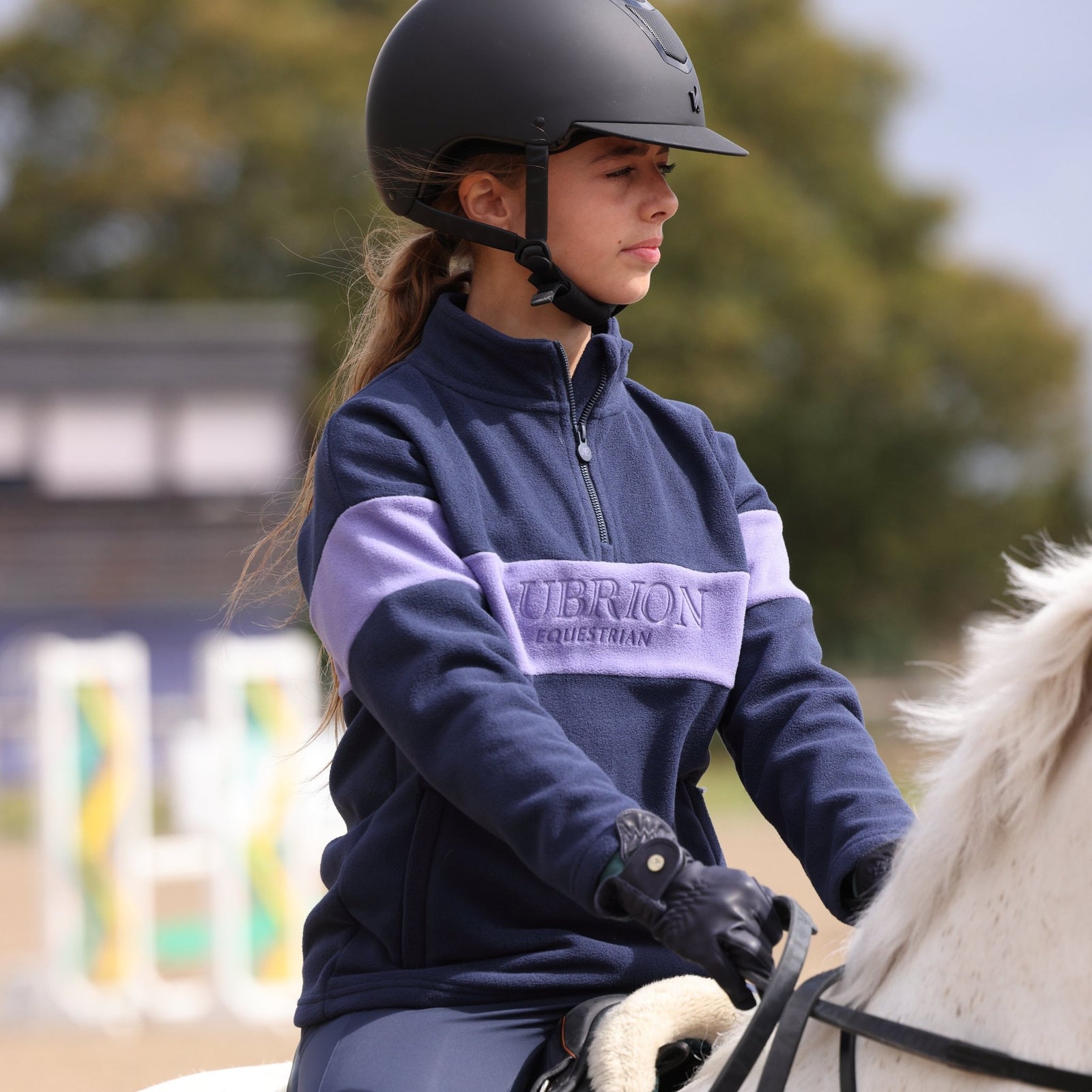Aubrion Equestrian Quarter Zip Fleece - Young Rider - Nags Essentials