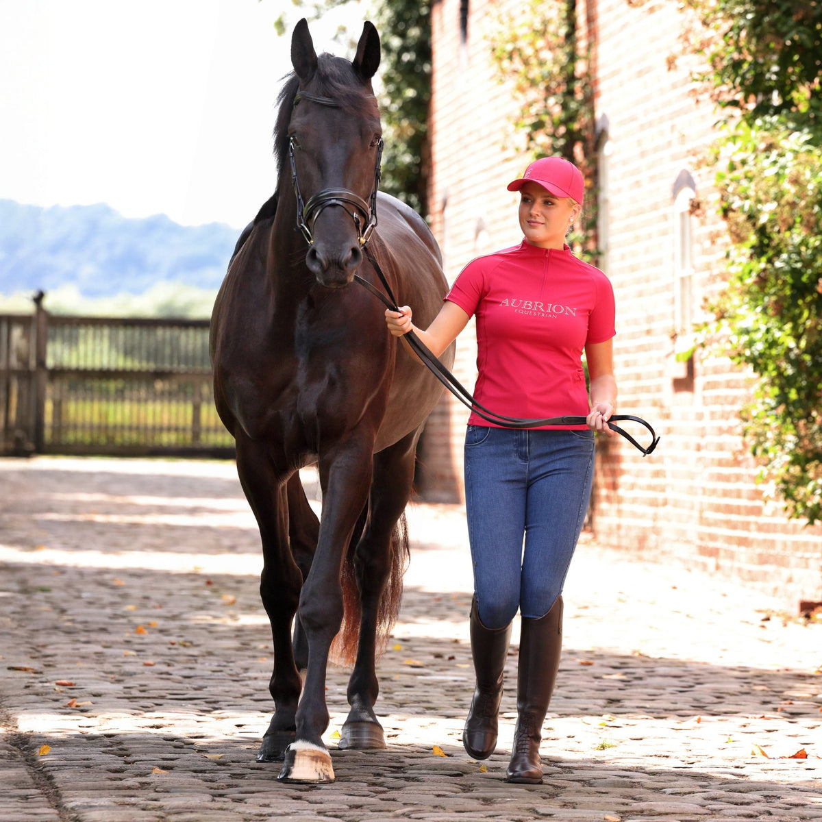 Aubrion Equestrian Short Sleeve Base Layer - Nags Essentials