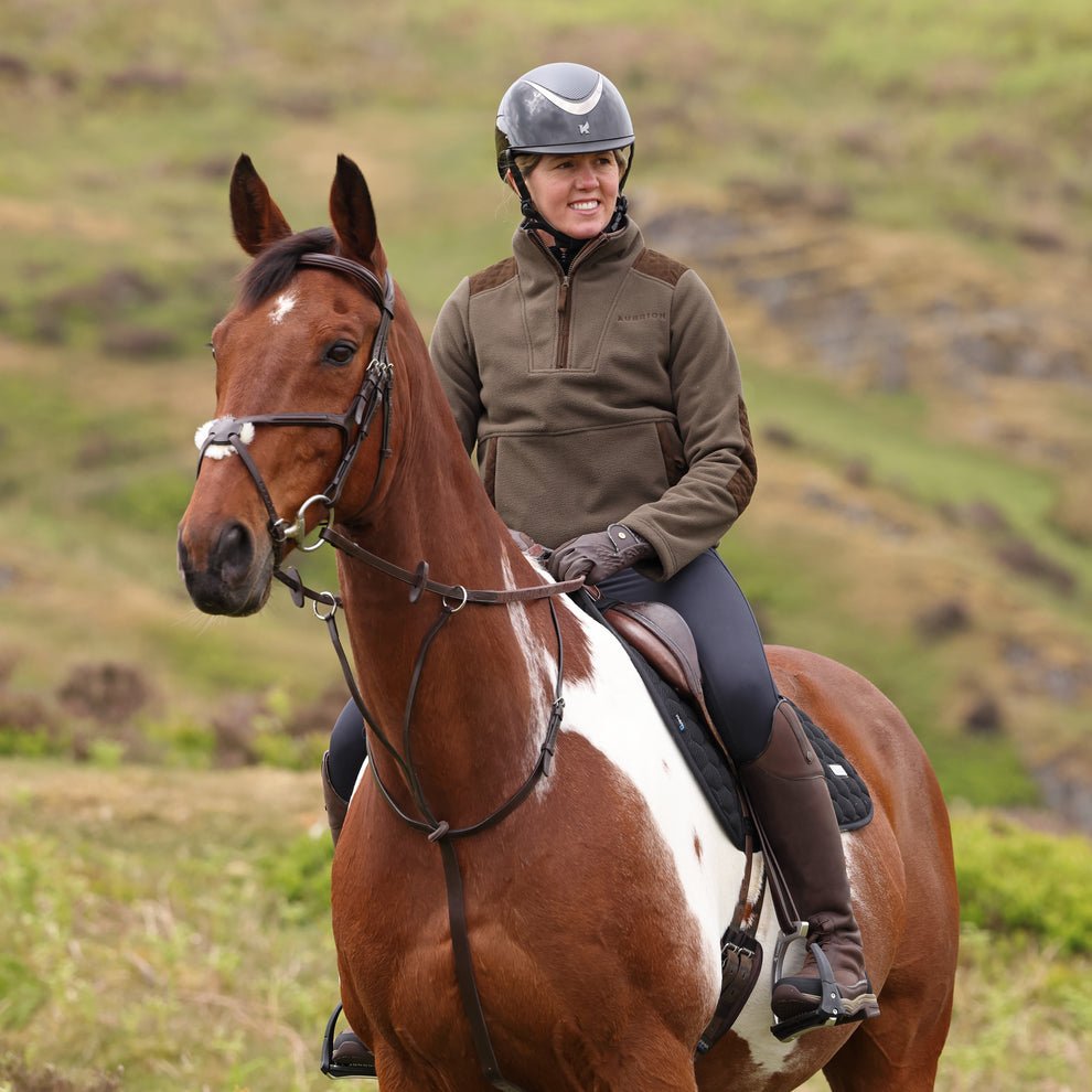 Aubrion Heritage Quarter Zip Fleece - Unisex - Nags Essentials