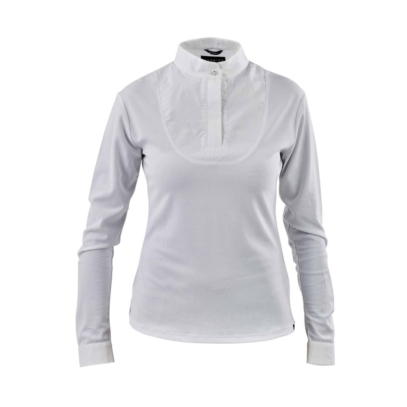 Aubrion Long Sleeve Stock Shirt - White - Nags Essentials