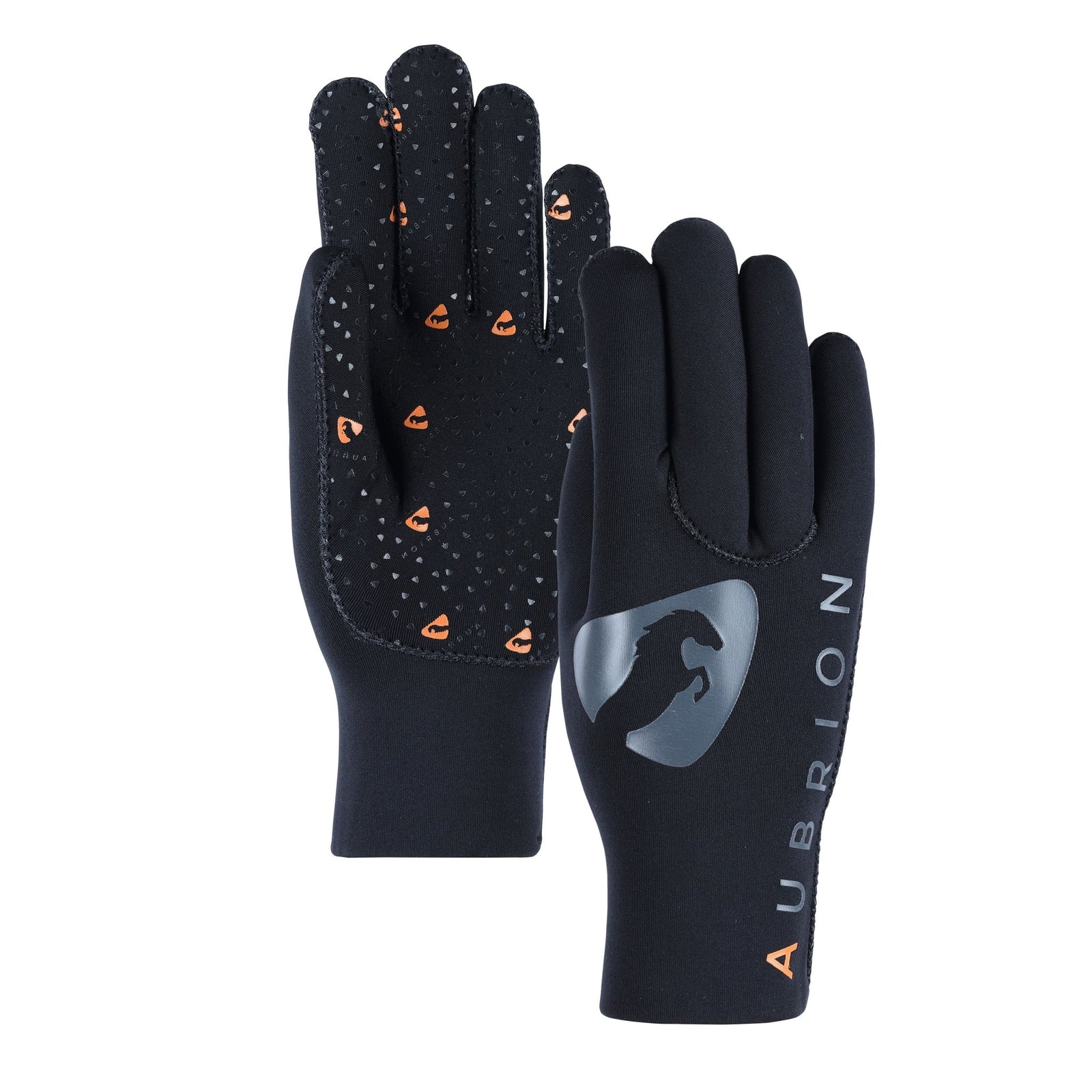 Aubrion Neoprene SuperGrip Yard Gloves - Black - Nags Essentials