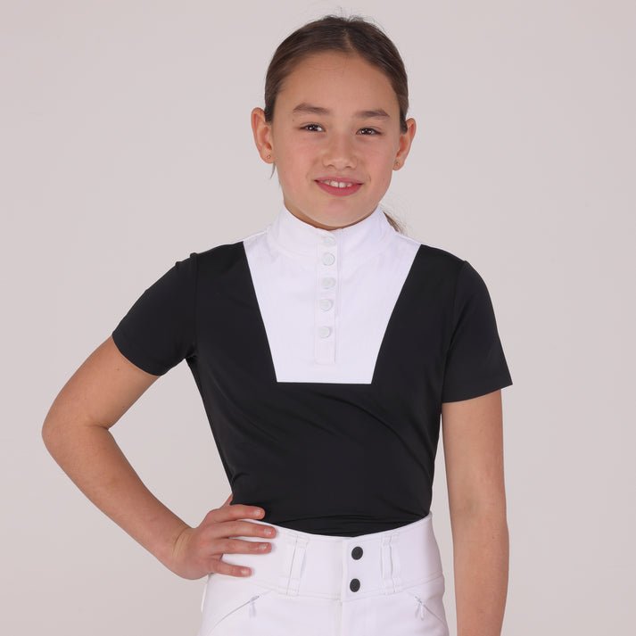 Aubrion Optima MX Show Shirt - Young Rider - Nags Essentials