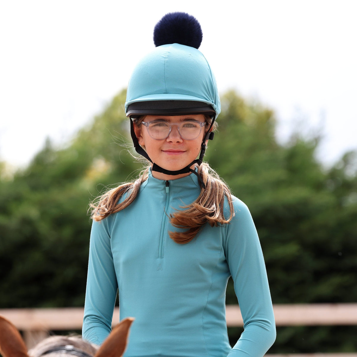 Aubrion React Long Sleeve Base Layer - Young Rider - Nags Essentials