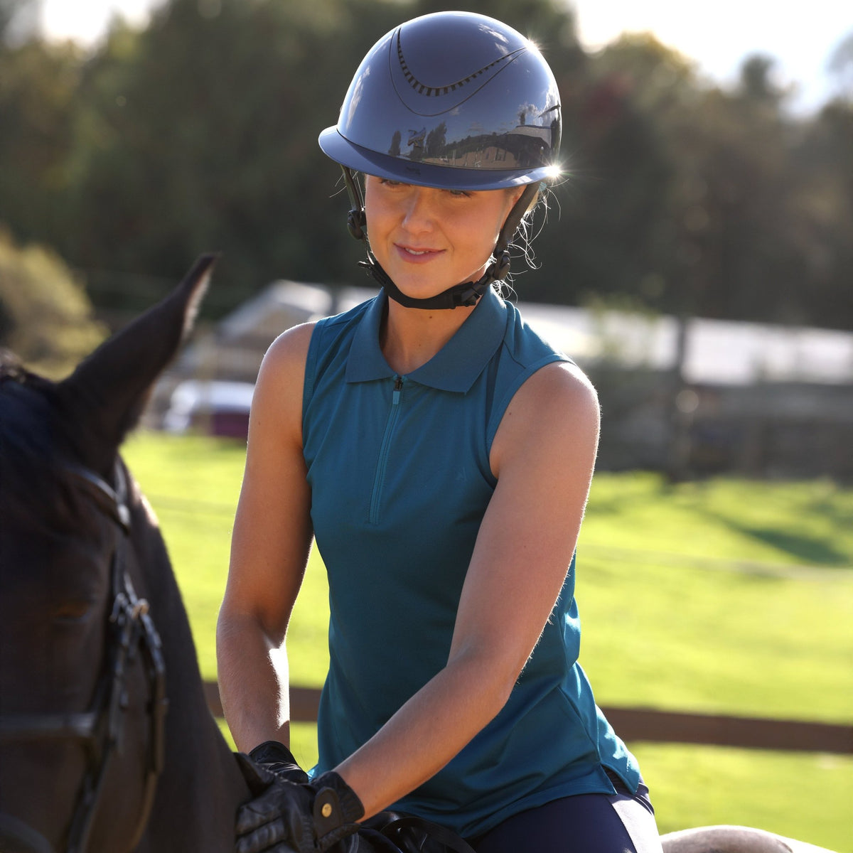Aubrion React Sleeveless Tech Polo - Nags Essentials