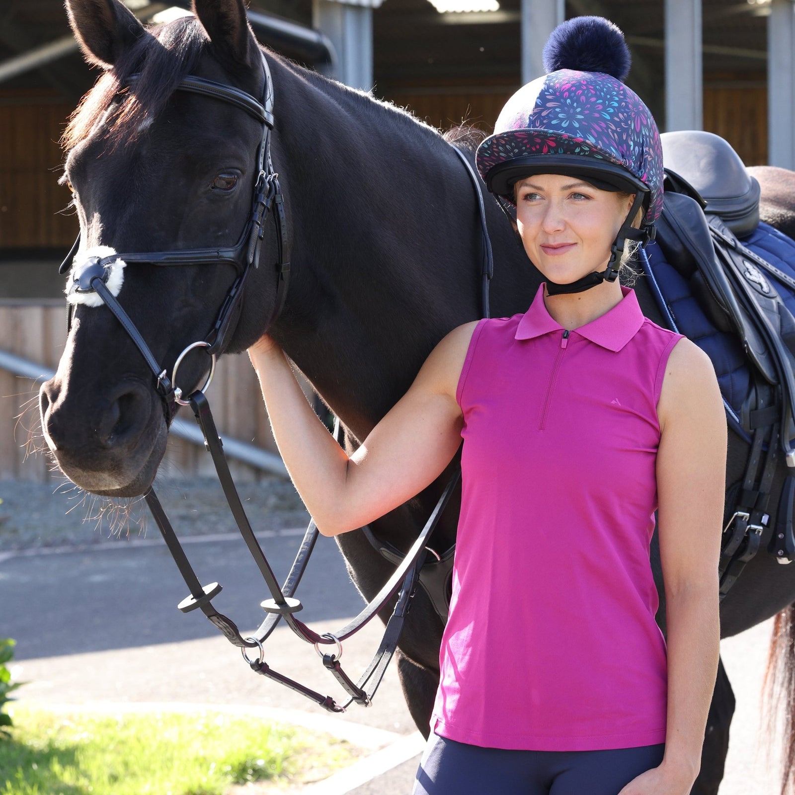 Aubrion React Sleeveless Tech Polo - Nags Essentials