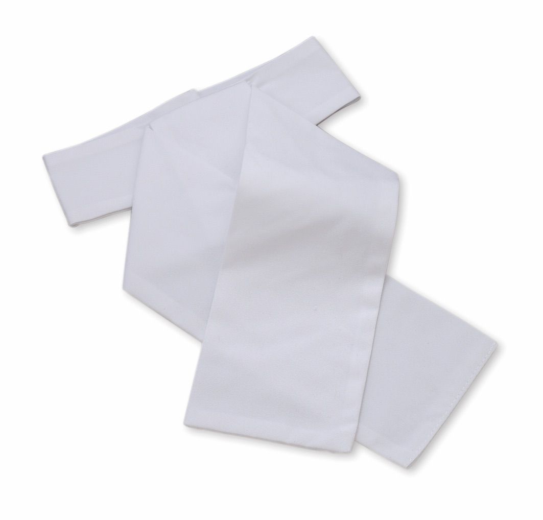 Aubrion Ready Tied Stock - White - Nags Essentials