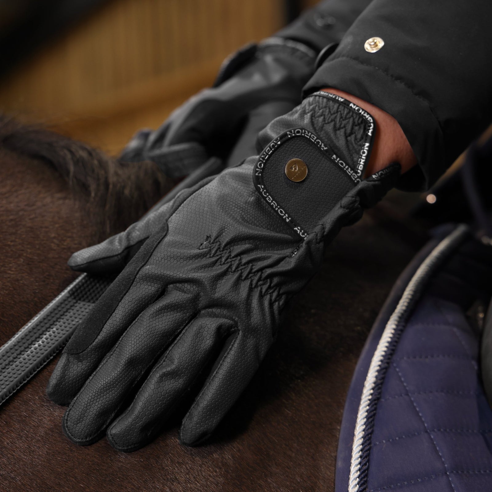 Aubrion Stadium Winter FlexFit Riding Gloves - Nags Essentials