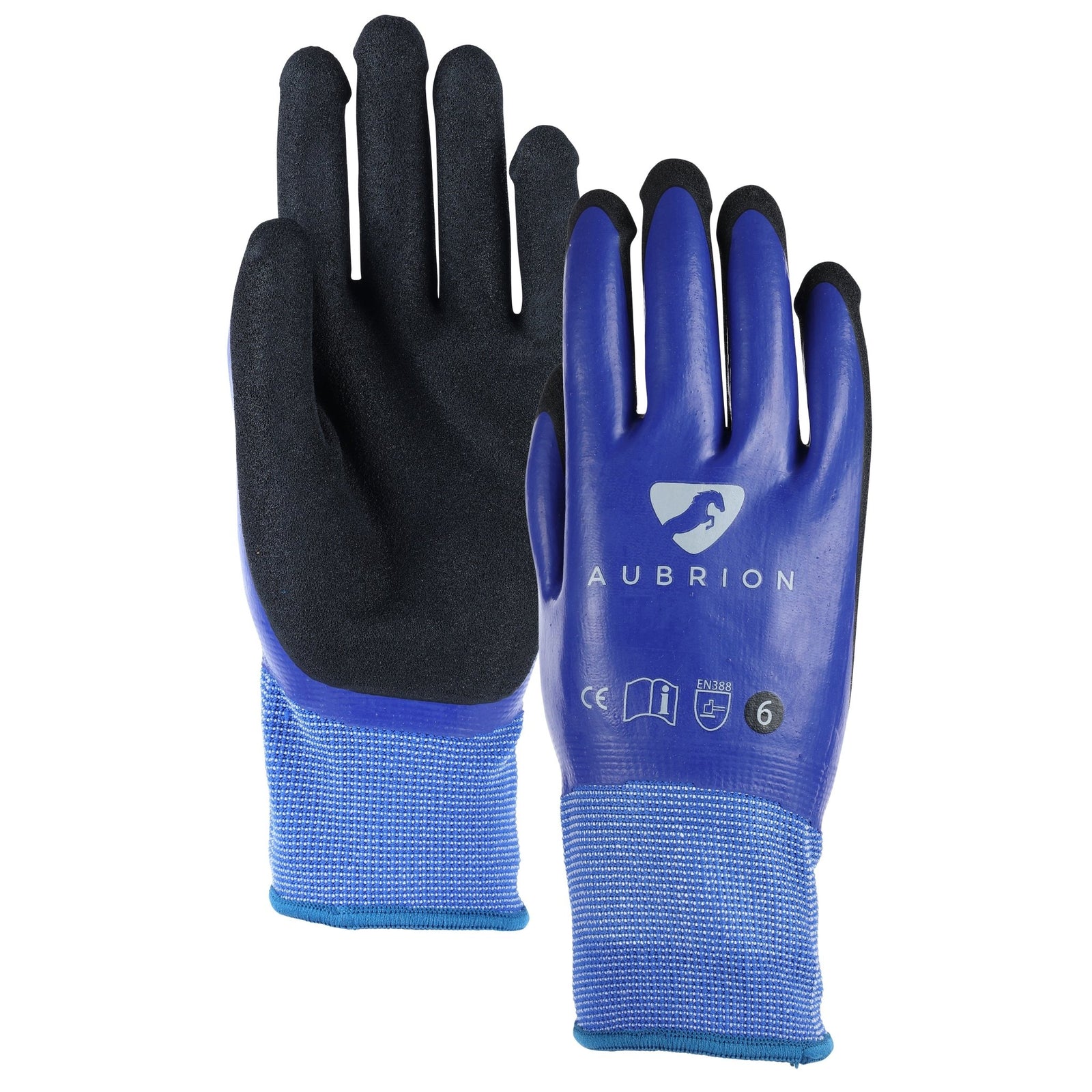 Aubrion Work Gloves - Blue - Nags Essentials