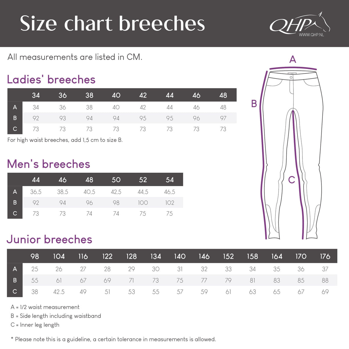 Avenna Riding Tights Full Grip - Nags Essentials