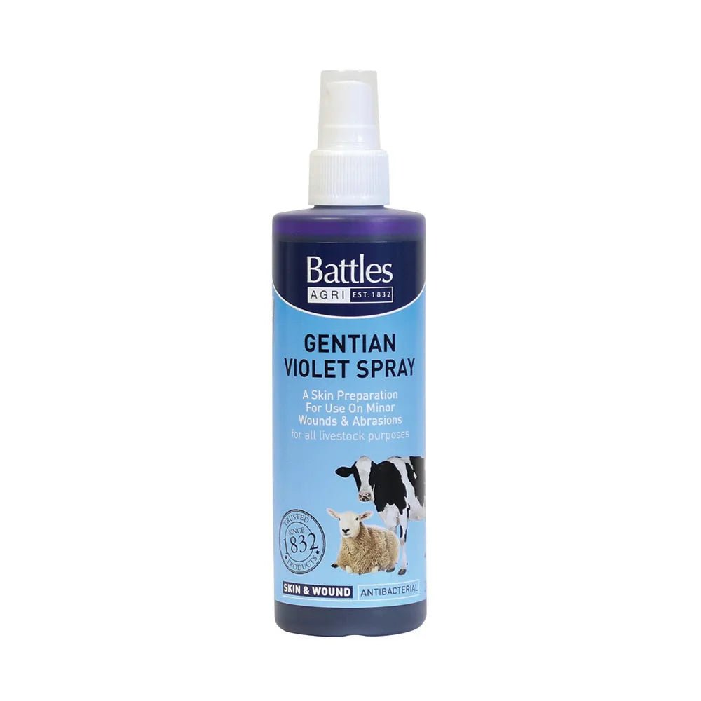 Battles Gentian Violet Spray - Nags Essentials