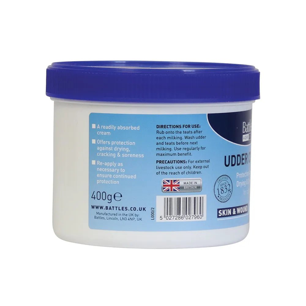 Battles Udder Cream - Nags Essentials