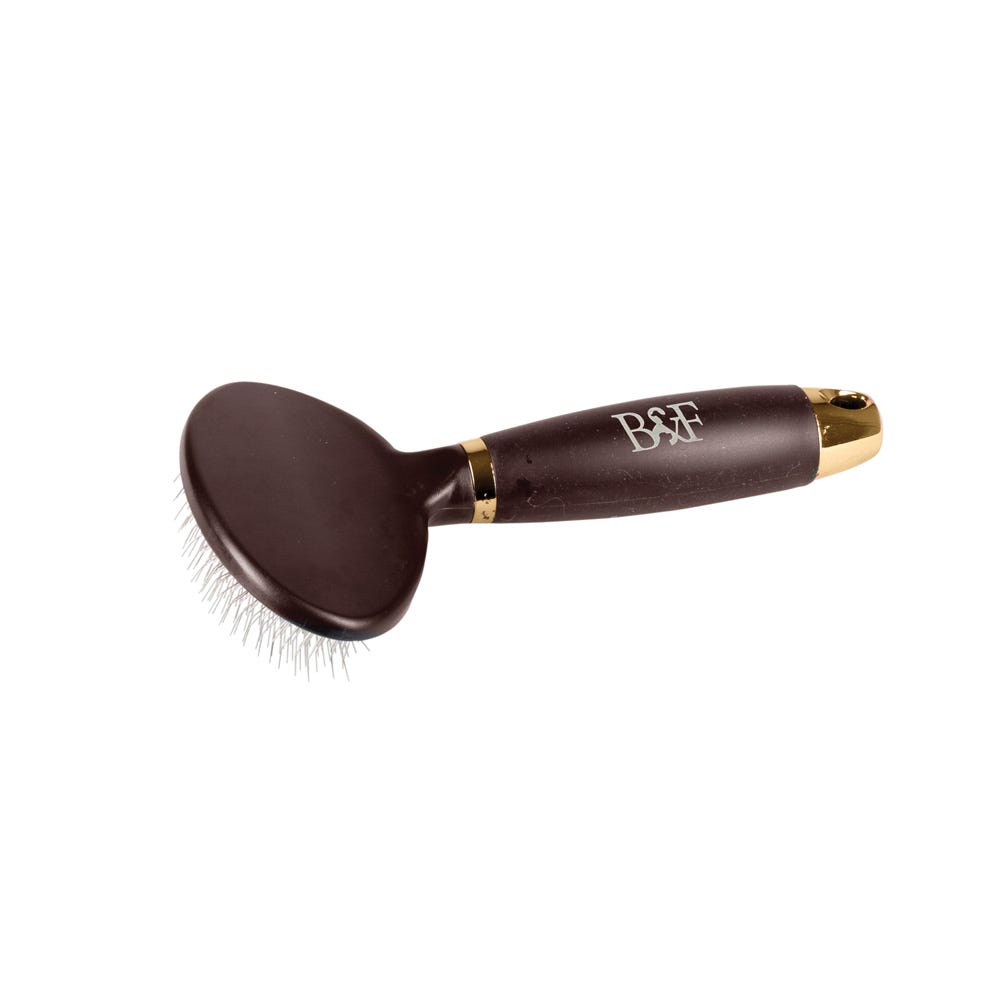 Benji & Flo Gel Handle Long Pin Oval Brush - Nags Essentials