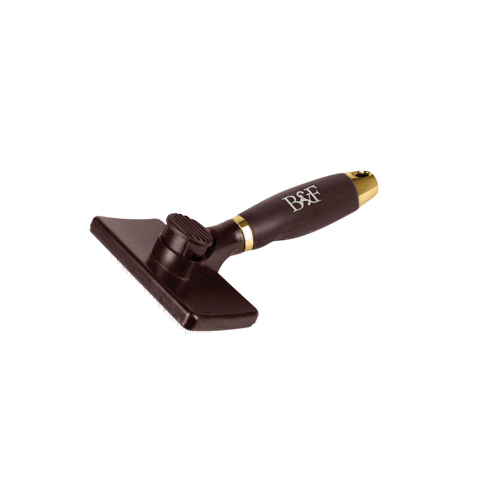 Benji & Flo Gel Handle Slicker Brush - Nags Essentials