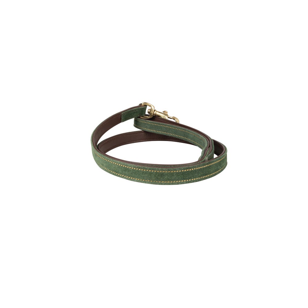 Benji & Flo Noble Suede Dog Lead - Nags Essentials