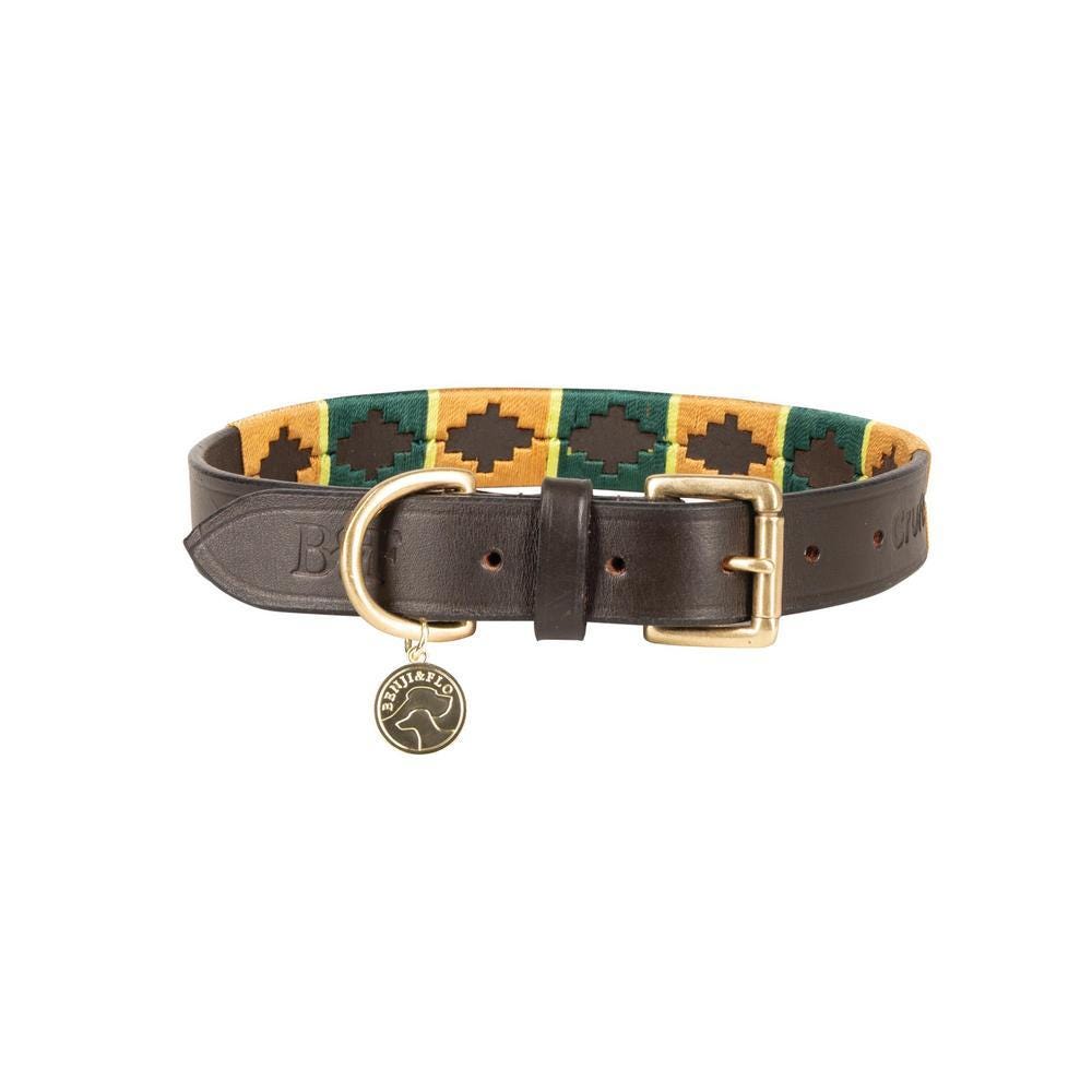 Benji & Flo Sublime Polo Leather Dog Collar - Nags Essentials